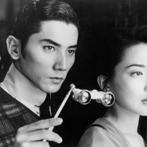 Still of Michiko Hada and Masahiro Motoki in Rampo (1994)