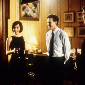Still of Parker Posey Tori Spelling Freddie Prinze Jr and Josh Hamilton in The House of Yes 1997