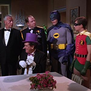 Still of Adam West Neil Hamilton Burgess Meredith Stafford Repp and Burt Ward in Batman 1966