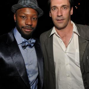 Jon Hamm and Nelsan Ellis