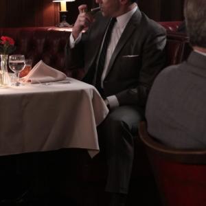 Still of Jon Hamm in MAD MEN Reklamos vilkai 2007