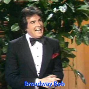 TV Syndicated THE MERV GRIFFIN SHOW seen here as Broadway Bob doing stand up comedy