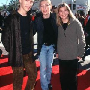 Isaac Hanson Taylor Hanson and Zac Hanson at event of Jack Frost 1998