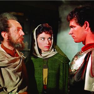 Still of Stephen Boyd, Haya Harareet and Sam Jaffe in Ben-Hur (1959)