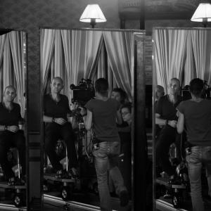 Yves Saint Laurent directed by Jalil Lespert 2013on set
