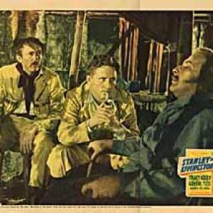Spencer Tracy Walter Brennan and Cedric Hardwicke in Stanley and Livingstone 1939