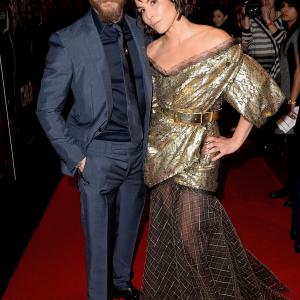 Tom Hardy and Noomi Rapace at event of Child 44 2015