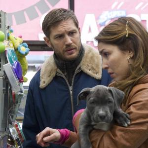 Still of Tom Hardy and Noomi Rapace in The Drop (2014)
