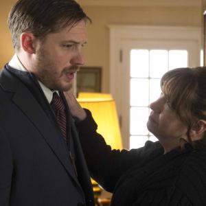 Still of Ann Dowd and Tom Hardy in The Drop (2014)