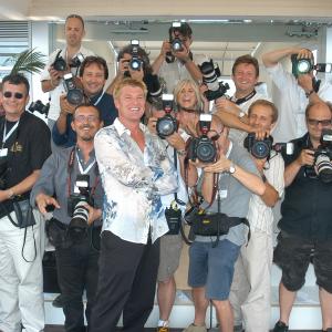 WINSOR HARMON Hanging with the paparazzi in MONTE CARLO