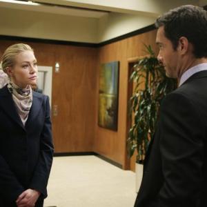 Still of Portia de Rossi and Jay Harrington in Better Off Ted 2009