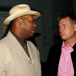Jimmy Jam and Joe Simpson at event of The Dukes of Hazzard 2005