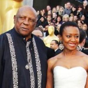 Barbara Eve Harris and Louis Gossett Jr at the 84th Annual Academy Awards 2012