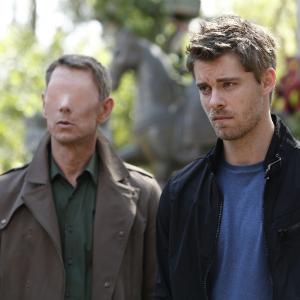 Still of Jamie Harris and Luke Mitchell in Agents of SHIELD 2013