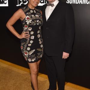 Jared Harris and Allegra Riggio at event of The 67th Primetime Emmy Awards 2015