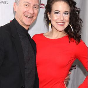 Opening night of David Ivess ALL IN THE TIMING with fellow SILENCE! THE MUSICAL alum David Garrison