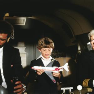 Still of Kareem AbdulJabbar Peter Graves and Rossie Harris in Airplane! 1980