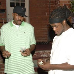 Wood Harris and Andre Strong in Jazz in the Diamond District 2008