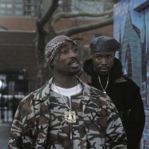 Still of Tupac Shakur and Wood Harris in Above the Rim (1994)