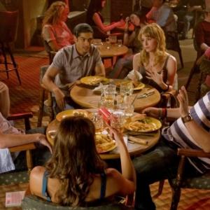 Still of Rick Gonzalez, Bret Harrison, Tyler Labine and Jenny Wade in Reaper (2007)