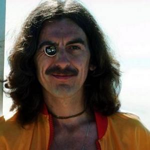 George Harrison in Acapulco with an eye patch January 1977