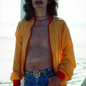 George Harrison in Acapulco sporting blue jeans and windbreaker January 1977