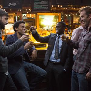 Still of Bryan Callen Kevin Hart Michael Ealy and David Greenman in About Last Night 2014