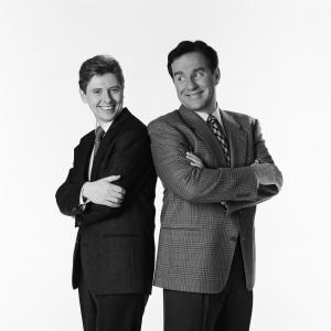 Still of Dave Foley and Phil Hartman in NewsRadio (1995)