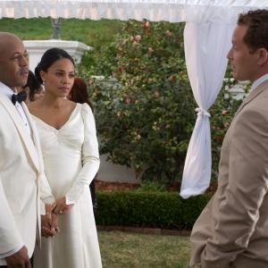 Still of Sanaa Lathan Rockmond Dunbar and Cole Hauser in The Family That Preys 2008