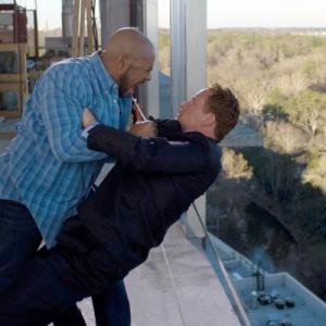 Still of Rockmond Dunbar and Cole Hauser in The Family That Preys (2008)