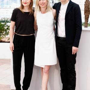 Jessica Hausner Christian Friedel and Birte Schnoeink at event of Amour fou 2014