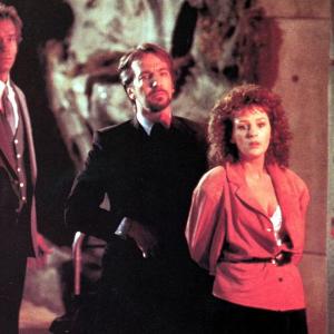 Dennis Hayden Alan Rickman and Bonnie Bedelia in Die Hard#1
