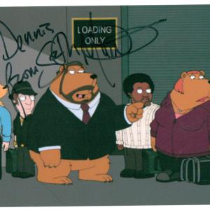 Seth MacFarlane took My Character from DIE HARD 1 Eddie and Called him the Guy Who Looks Like Huey Lewis and to insult me he Hired Huey Lewis to Voice over my Character so I had a mutual friend get me his autograph and Huey gets all the Money