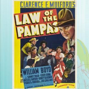 William Boyd Steffi Duna Russell Hayden and Sidney Toler in Law of the Pampas 1939