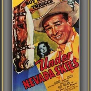 Roy Rogers, Dale Evans and George 'Gabby' Hayes in Under Nevada Skies (1946)