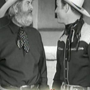 Roy Rogers and George Gabby Hayes in Sunset on the Desert 1942