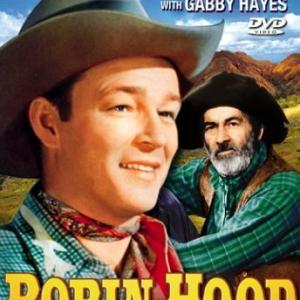 Roy Rogers and George Gabby Hayes in Robin Hood of the Pecos 1941
