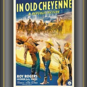 Roy Rogers and George 'Gabby' Hayes in In Old Cheyenne (1941)