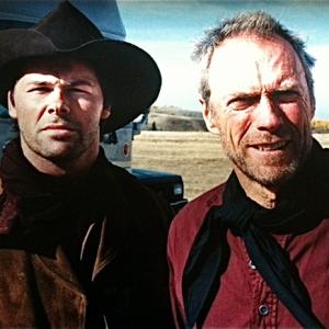 Clint Eastwood and Philip Maurice Hayes, 1992 Academy Award Best Picture, The Unforgiven.