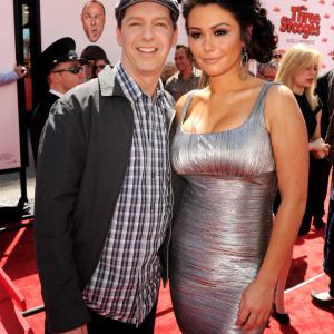 Sean Hayes and Jenni 'Jwoww' Farley at event of Trys veplos (2012)