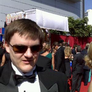 At the 2010 Primetime Emmy Awards Red Carpet