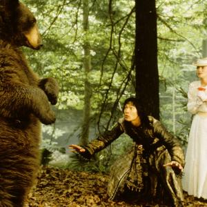 Still of Jason Scott Lee and Lena Headey in The Jungle Book (1994)