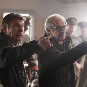Still of Paul Heasman Ken Loach and Behind the Scenes in Jimmys Hall 2014