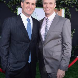 Peter Hedges and James Whitaker at event of The Odd Life of Timothy Green (2012)