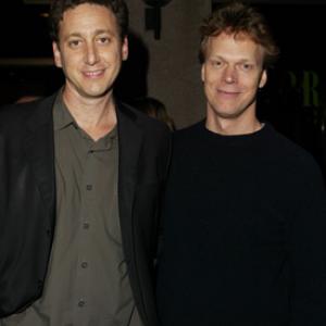 Peter Hedges and John Sloss at event of Pieces of April 2003