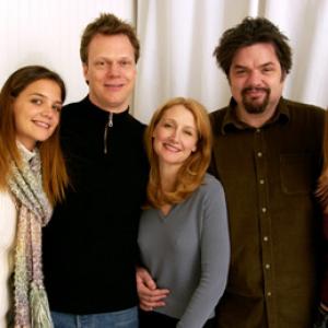 Oliver Platt Katie Holmes Patricia Clarkson Peter Hedges and Alison Pill at event of Pieces of April 2003
