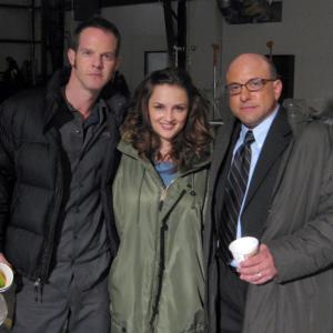 Kyle THeffner with Jason GrayStandford and Rachael Leigh Cook