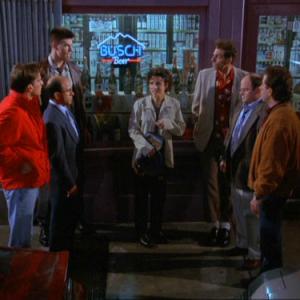Kyle T Heffner as the Bizarro George in the Bizarro episode of Seinfeld