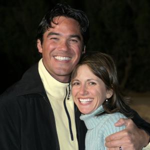 Dean Cain Heather Hegeman on the set of the movie Lost