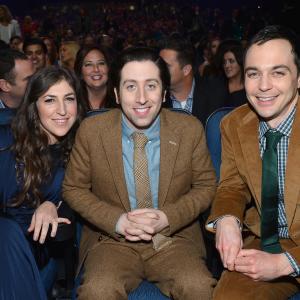 Mayim Bialik, Simon Helberg and Jim Parsons at event of The 39th Annual People's Choice Awards (2013)